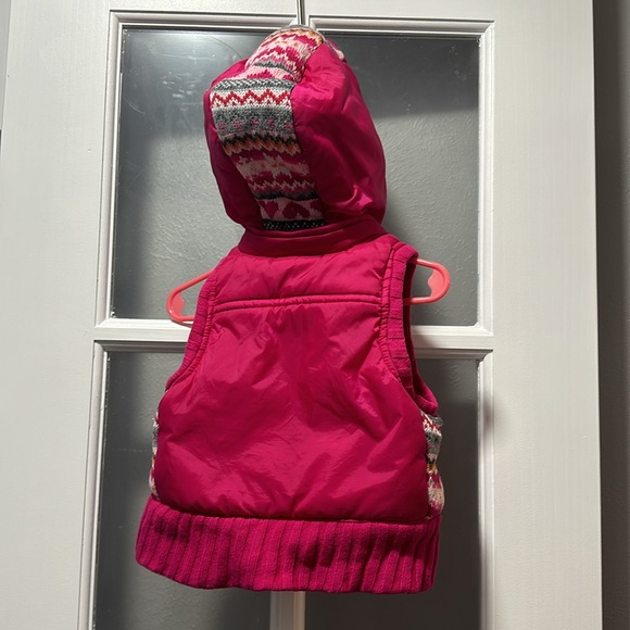 Koala Kids Pink Hoodie Puffer Vest - Picture 6 of 10